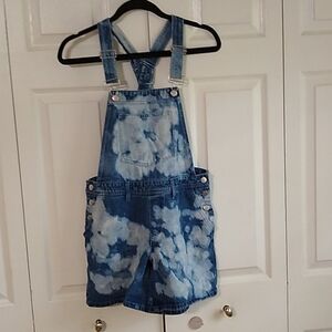 Fashion Nova overalls tye dye size 3